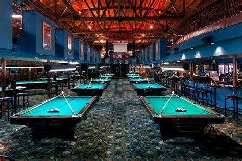Billiard hall .